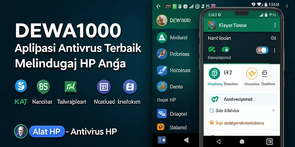 Tampilan antarmuka DEWA1000 yang intuitif dan fungsional.