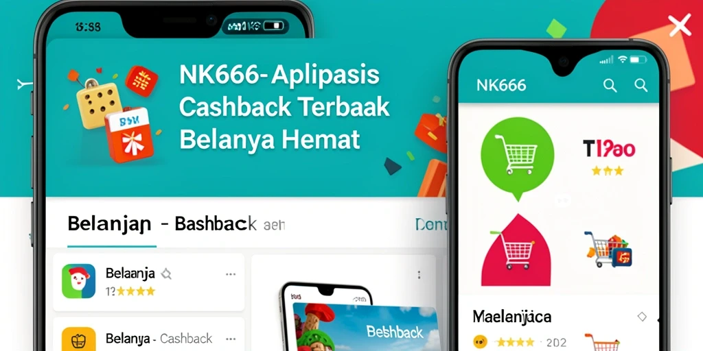 Antarmuka aplikasi NK666 dengan fitur Cashback yang menarik.