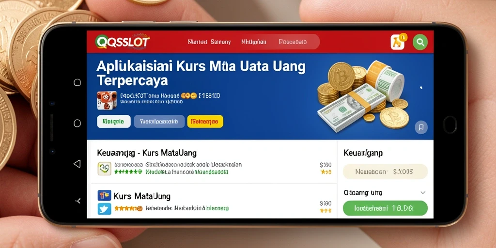 Tampilan antarmuka QQSLOT yang sederhana dan informatif.