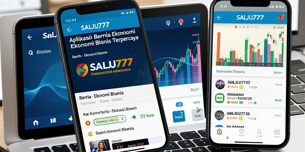 Tampilan antarmuka SALJU777 yang informatif dan modern.