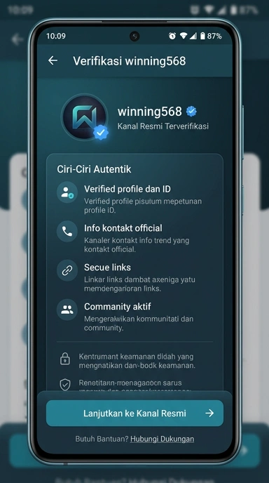Kanal Resmi Winning568 untuk Pengguna Android